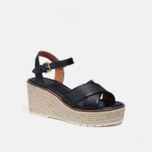 Coach Leather Espadrilles - Picture 2 of 8